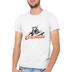 Fashion, accesorii si bijuterii - Barbati - Imbracaminte - Tricouri si bluze barbati - Tricou barbati Claymore Clare Yagi Norihiro Gore Mangaka, alb, marime 2XL - Infinity.ro