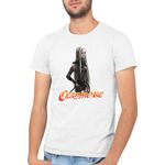 Fashion, accesorii si bijuterii - Barbati - Imbracaminte - Tricouri si bluze barbati - Tricou barbati Claymore Galatea God Eye Demon Sister, alb, marime 2XL - Infinity.ro