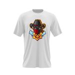 Fashion, accesorii si bijuterii - Barbati - Imbracaminte - Tricouri si bluze barbati - Tricou barbati Cowboy Fortnite Brawl Stars, alb, marime 2XL - Infinity.ro