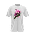 Fashion, accesorii si bijuterii - Barbati - Imbracaminte - Tricouri si bluze barbati - Tricou barbati Cuddle Team Leader Fortnite Epic Rifle, alb, marime 2XL - Infinity.ro
