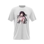 Fashion, accesorii si bijuterii - Barbati - Imbracaminte - Tricouri si bluze barbati - Tricou barbati Danganronpa Izuru Kamakura Horror Anime, alb, marime 2XL - Infinity.ro