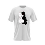 Fashion, accesorii si bijuterii - Barbati - Imbracaminte - Tricouri si bluze barbati - Tricou barbati Danganronpa Killing School Life Killer Bear, alb, marime 2XL - Infinity.ro
