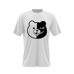 Fashion, accesorii si bijuterii - Barbati - Imbracaminte - Tricouri si bluze barbati - Tricou barbati Danganronpa Monokuma Horror Teddy Bear, alb, marime 2XL - Infinity.ro