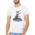 Fashion, accesorii si bijuterii - Barbati - Imbracaminte - Tricouri si bluze barbati - Tricou barbati DanMachi Hestia Bell Fall Fight Sky Dungeon, alb, marime 2XL - Infinity.ro