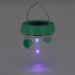 Casa si Gradina - Gradinarit si plante - Intretinere gradina - Articole daunatori gradina - Capcana solara pentru insecte, cu LED, 7x9 cm, culoare verde - Infinity.ro