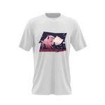 Fashion, accesorii si bijuterii - Barbati - Imbracaminte - Tricouri si bluze barbati - Tricou barbati Darling in the FranXX Hiro Anime, alb, marime 2XL - Infinity.ro
