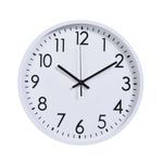 Casa si Gradina - Decoratiuni - Ceasuri - Ceas de perete alb cu cifre negre, 30 cm, design modern - Infinity.ro