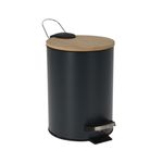 Casa si Gradina - Mobilier - Organizare si depozitare - Cosuri de gunoi - Cos de gunoi cu pedala, capacitate 3l, culoarea bleumarin, 17x24 cm - Infinity.ro