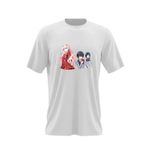 Fashion, accesorii si bijuterii - Barbati - Imbracaminte - Tricouri si bluze barbati - Tricou barbati Darling in the FranXX Hiro Zero Two SF Romance, alb, marime 2XL - Infinity.ro