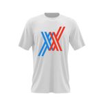 Fashion, accesorii si bijuterii - Barbati - Imbracaminte - Tricouri si bluze barbati - Tricou barbati Darling in the FranXX Logo DarlinFra, alb, marime 2XL - Infinity.ro