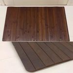 Casa si Gradina - Textile si covoare - Covoare - Covorase intrare - Covoras flexibil, anitderapant, din bambus wenge, 80X50cm - Infinity.ro