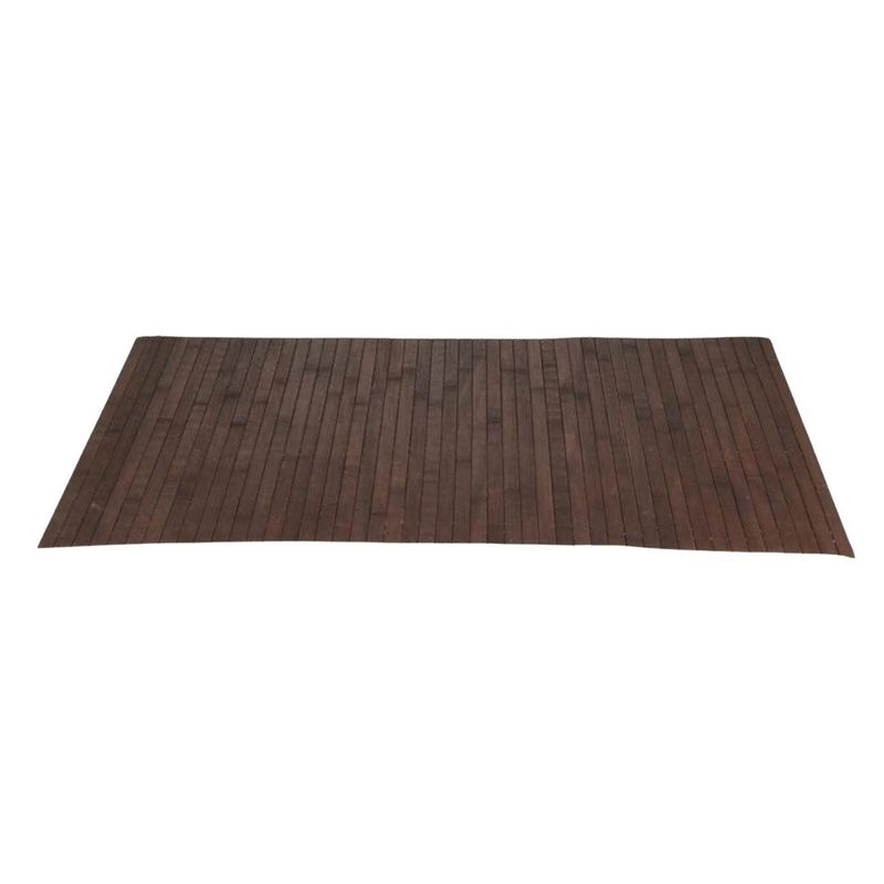 Casa si Gradina - Textile si covoare - Covoare - Covorase intrare - Covoras flexibil, anitderapant, din bambus wenge, 80X50cm - Infinity.ro
