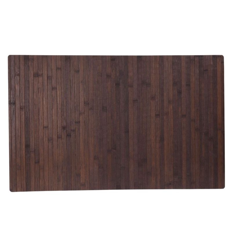 Casa si Gradina - Textile si covoare - Covoare - Covorase intrare - Covoras flexibil, anitderapant, din bambus wenge, 80X50cm - Infinity.ro