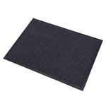 Casa si Gradina - Textile si covoare - Covoare - Covorase intrare - Covor de intrare, Lisa, 60x80 cm, negru - Infinity.ro