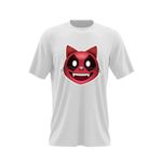 Fashion, accesorii si bijuterii - Barbati - Imbracaminte - Tricouri si bluze barbati - Tricou barbati Deadpool Cat Pisica Ninja Warrior, alb, marime 2XL - Infinity.ro