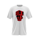 Fashion, accesorii si bijuterii - Barbati - Imbracaminte - Tricouri si bluze barbati - Tricou barbati Deadpool Minecraft Steve Ninja, alb, marime 2XL - Infinity.ro