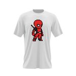 Fashion, accesorii si bijuterii - Barbati - Imbracaminte - Tricouri si bluze barbati - Tricou barbati Deadpool Roblox Minecraft Ninja Karate, alb, marime 2XL - Infinity.ro