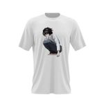 Fashion, accesorii si bijuterii - Barbati - Imbracaminte - Tricouri si bluze barbati - Tricou barbati Death Note L Detective Sherlock Holmes Anime, alb, marime 2XL - Infinity.ro