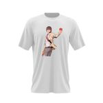 Fashion, accesorii si bijuterii - Barbati - Imbracaminte - Tricouri si bluze barbati - Tricou barbati Death Note Light Yagami Apple Mar Anime, alb, marime 2XL - Infinity.ro