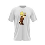 Fashion, accesorii si bijuterii - Barbati - Imbracaminte - Tricouri si bluze barbati - Tricou barbati Death Note Mello Near Anime Skull, alb, marime 2XL - Infinity.ro