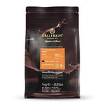 Market - Bacanie - Dulciuri - Ciocolata - Ciocolata banuti fulgi ciocolata neagra Barry Callebaut ciocolata Zestina Peru organic, min 65.1% unt de cacao 1 kg - Infinity.ro