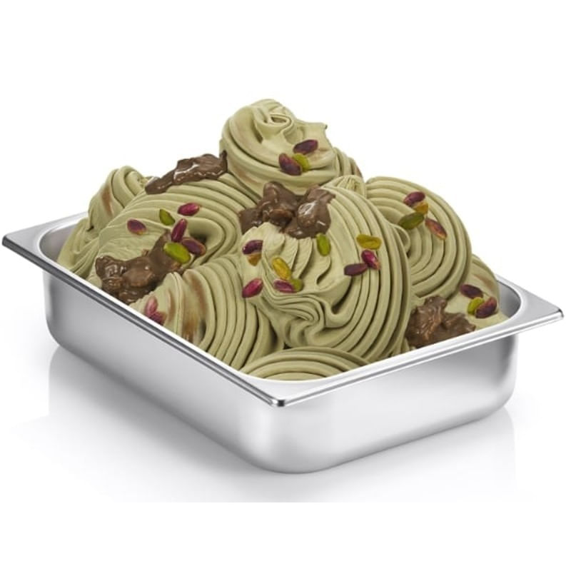 Market - Bacanie - Dulceata, miere si crema tartinabila - Pasta fistic 100% concentrata Fabbri Delipaste 1kg aromatizanta pure crema fistic profesionala - Infinity.ro