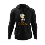 Fashion, accesorii si bijuterii - Barbati - Imbracaminte - Hanorace barbati - Hanorac barbati Haikyuu High Jump Volei Haikyu!!, negru, marime 2XL - Infinity.ro