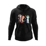 Fashion, accesorii si bijuterii - Barbati - Imbracaminte - Hanorace barbati - Hanorac barbati Haikyuu Toata Echipa Volei Haikyu!!, negru, marime 2XL - Infinity.ro