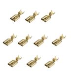 PC, gaming si accesorii - Robotica si accesorii - Accesorii robotica - Set 10 papuci plati 9.5mm x 1.2mm mama 3/6mm2 de crimpat pe cablu IMP 3670.11.00.9-10 - Infinity.ro