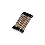 PC, gaming si accesorii - Robotica si accesorii - Accesorii robotica - Set cabluri breadboard 2.54mm tata-mama 40 pini 0.63mm 10cm GBC ADZ000320 - Infinity.ro