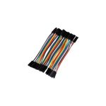 PC, gaming si accesorii - Robotica si accesorii - Accesorii robotica - Set cabluri breadboard 2.54mm mama-mama 40 pini 0.63mm 10cm GBC ADZ000330 - Infinity.ro