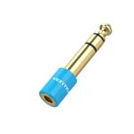 TV, Audio-Video si Foto - Accesorii TV si audio - Cabluri si adaptoare audio - Adaptor stereo audio Jack 3.5 mm soclu - Jack 6.3mm mufa aurit VENTION VAB-S01-L - Infinity.ro