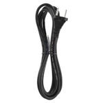 Casa si Gradina - Electrice - Cabluri electrice si conductori - Cablu de alimentare EMOS S03030 nedetasabil flexibil izolatie cauciuc 2x1mm2 3m negru - Infinity.ro