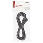 Casa si Gradina - Electrice - Cabluri electrice si conductori - Cablu de alimentare EMOS S18315 flexibil izolatie PVC 3x1mm2 5m negru - Infinity.ro