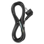 Casa si Gradina - Electrice - Cabluri electrice si conductori - Cablu de alimentare EMOS S18313 flexibil izolatie PVC 3x1mm2 3m negru - Infinity.ro