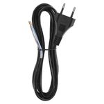 Casa si Gradina - Electrice - Cabluri electrice si conductori - Cablu de alimentare EMOS S19272 flexibil izolatie PVC 2 0.75mm2 2m negru - Infinity.ro