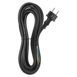 Casa si Gradina - Electrice - Cabluri electrice si conductori - Cablu de alimentare EMOS S03450 nedetasabil flexibil izolatie cauciuc 3x2.5mm2 5m negru - Infinity.ro