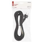 Casa si Gradina - Electrice - Cabluri electrice si conductori - Cablu de alimentare EMOS S03250N flexibil izolatie cauciuc/neopren 3x1.5mm2 H07RN-F 5m negru - Infinity.ro