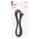 Casa si Gradina - Electrice - Cabluri electrice si conductori - Cablu de alimentare EMOS S03031N 3m flexibil izolatie cauciuc /neopren 2x1mm2 H07RN-F negru - Infinity.ro