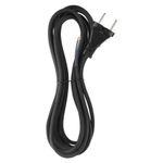 Casa si Gradina - Electrice - Cabluri electrice si conductori - Cablu de alimentare EMOS S03050N 5m flexibil izolatie cauciuc /neopren 2x1mm2 H05RN negru - Infinity.ro