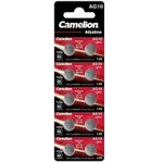 Casa si Gradina - Electrice - Accesorii electrice - Baterii, acumulatori si incarcatoare - Set 10 baterii buton alkaline 1.5V AG10 LR1130 389 189 Camelion AG10-BP10 - Infinity.ro