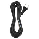 Casa si Gradina - Electrice - Cabluri electrice si conductori - Cablu de alimentare EMOS S03350 nedetasabil flexibil izolatie cauciuc 2x1.5mm2 5m negru - Infinity.ro