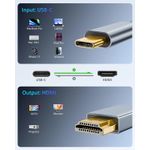 Laptop, Telefoane si Tablete - Telefoane mobile si accesorii - Accesorii Telefoane - Cabluri si adaptoare telefoane - Cablu semnal USB-C 3.1 la HDMI 1.8m 8Kx4K/60Hz Plug&Play - Infinity.ro
