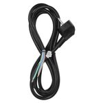 Casa si Gradina - Electrice - Cabluri electrice si conductori - Cablu de alimentare EMOS S18322 flexibil izolatie PVC 3x1.5mm2 2m negru - Infinity.ro