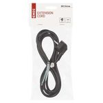 Casa si Gradina - Electrice - Cabluri electrice si conductori - Cablu de alimentare EMOS S18322 flexibil izolatie PVC 3x1.5mm2 2m negru - Infinity.ro