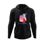 Fashion, accesorii si bijuterii - Barbati - Imbracaminte - Hanorace barbati - Hanorac barbati Insta Girl Anime Dragon Ball Z Instagram Creator, negru, marime 2XL - Infinity.ro