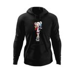 Fashion, accesorii si bijuterii - Barbati - Imbracaminte - Hanorace barbati - Hanorac barbati Joker Harley Quinn Queen Gangster Bad Girl, negru, marime 2XL - Infinity.ro