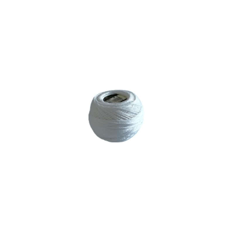 Casa si Gradina - Decoratiuni - DIY - Articole mercerie - Fir textil Cotton Pearl DMC, pentru brodat si crosetat, bobina 10g/80m, B5200/S - Infinity.ro