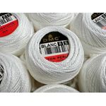 Casa si Gradina - Decoratiuni - DIY - Articole mercerie - Fir textil Cotton Pearl DMC, pentru brodat si crosetat, bobina 10g/80m, Alb/S - Infinity.ro