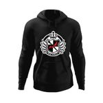 Fashion, accesorii si bijuterii - Barbati - Imbracaminte - Hanorace barbati - Hanorac barbati Killing School Life Logo Danganronpa, negru, marime 2XL - Infinity.ro